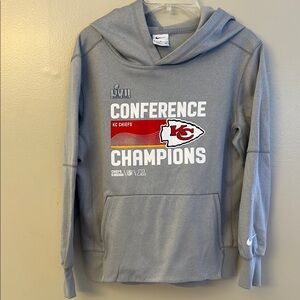 Nike Gray Conference Champions Hoodie